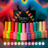 Miss Cherry Gel Glow translúcido con efecto Fluorescente para uñas manicura UV/LED