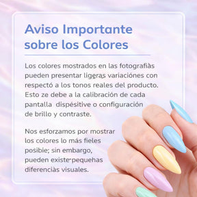 Miss Cherry Gama de 12 piezas Gel semipermanente Multicolor para uñas UV-Led