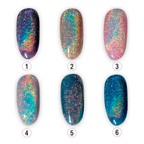 Miss Cherry Gama Unicornio Diamante Gel efecto ojo de gato semipermanente UV LED Nails profesional manicura