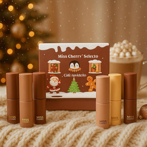 Miss Cherry Cafe Navideño Gama profesional especial de navidad para manicura UV LED uñas