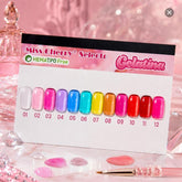 Miss Cherry Gama 21 ml Gelatina Jelly 12 piezas   gel semipermanente UV LED uñas manicura ART NAIL