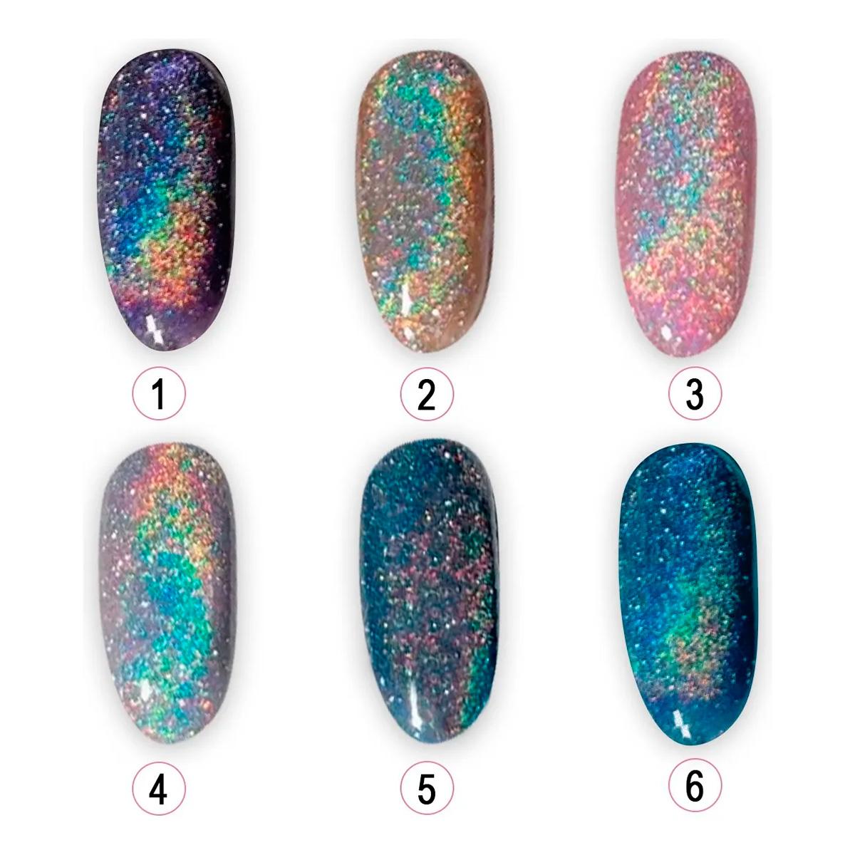 Miss Cherry Gama Unicornio Diamante Gel efecto ojo de gato semipermanente UV LED Nails profesional manicura