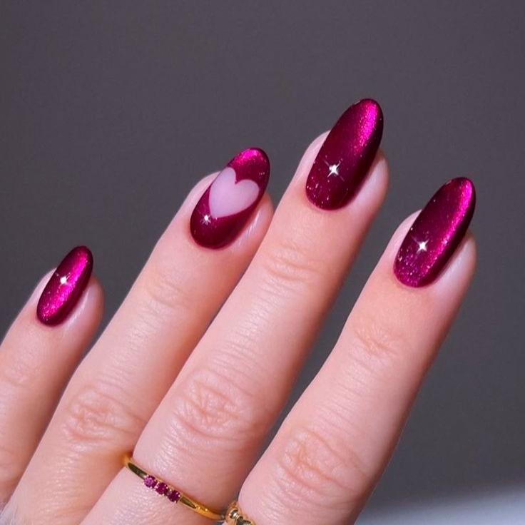 Miss Cherry Imán Para Efecto Ojo De Gato en uñas, Arte en uñas con efecto