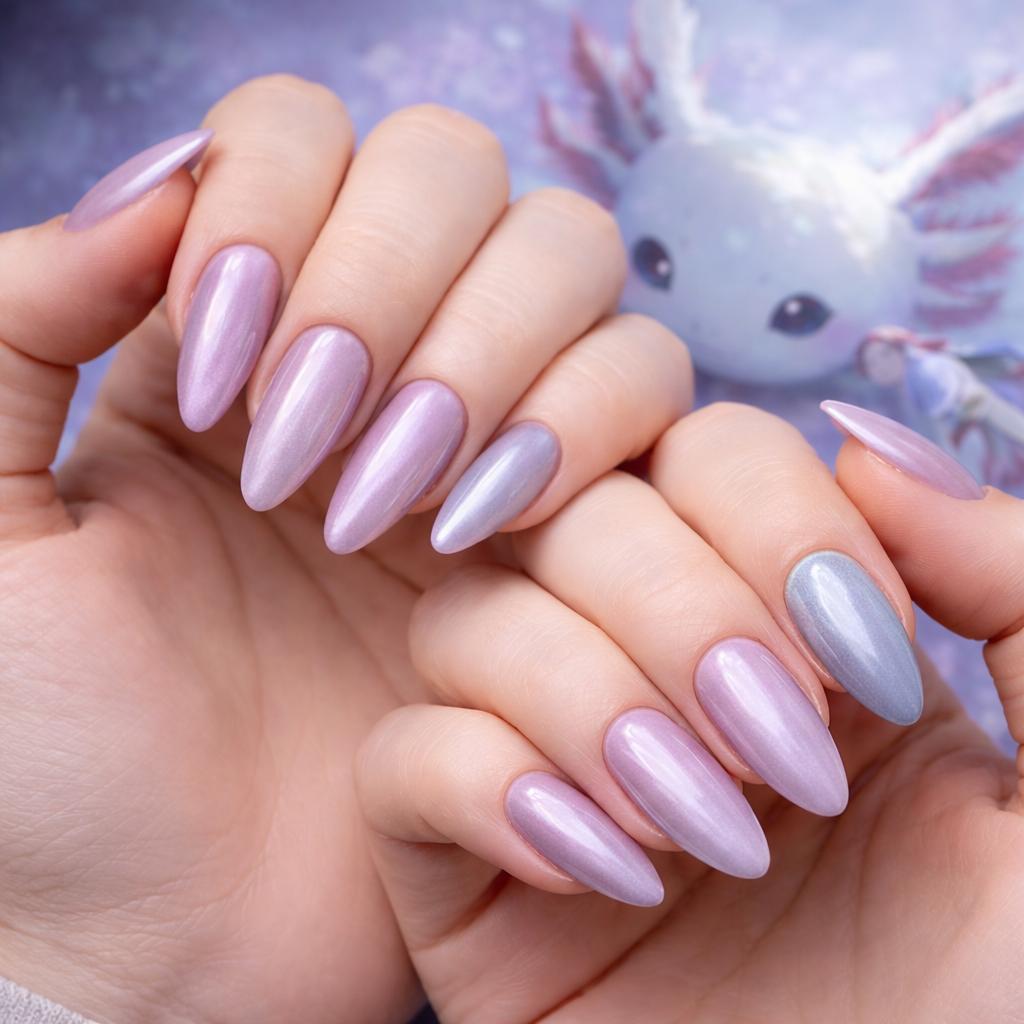 HEMATPOFree Miss Cherry Ojo de gato Ajolote efecto uñas gel profesional