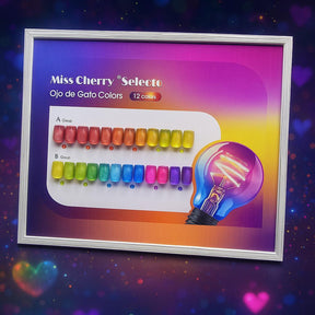 Miss Cherry Gama Ojo de gato COLORS UV LED profesional uñas