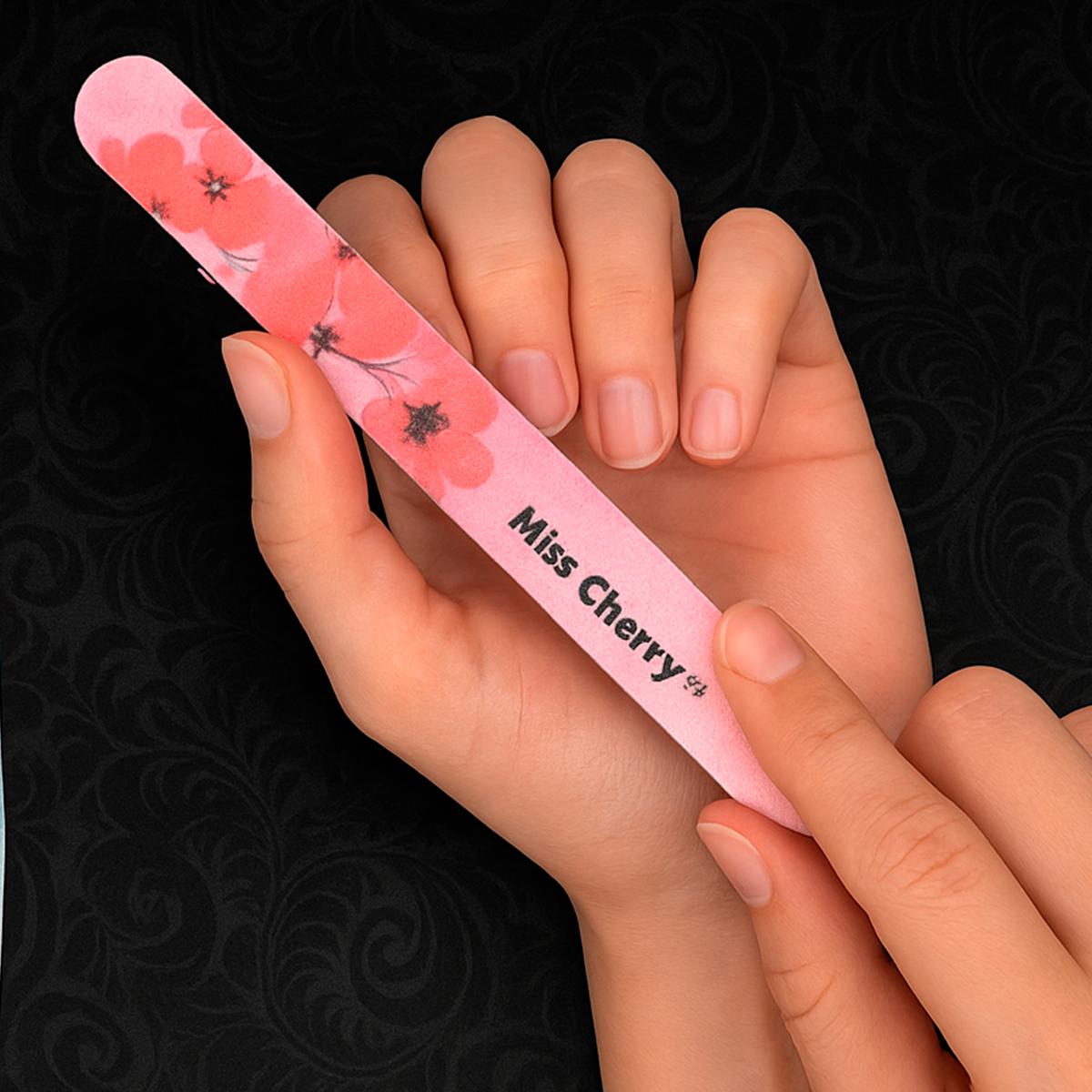 Miss Cherry Kit de limas Profesionales para uñas Gramaje 120