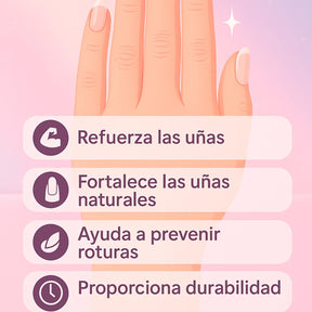 Miss Cherry Reinforce Gel Base ideal para nivelar reforzar y fortalezer uñas Gel profeional UV LED