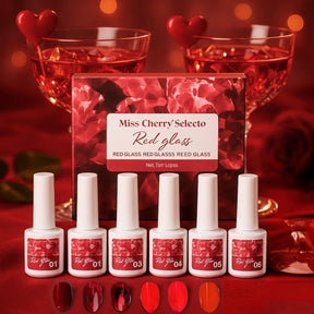 Miss Cherry Selecto RED GLASS 6 piezas 10ml