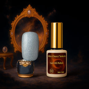 Miss Cherry Gel Ojo de gato Platino profesional manicura UV LED uñas