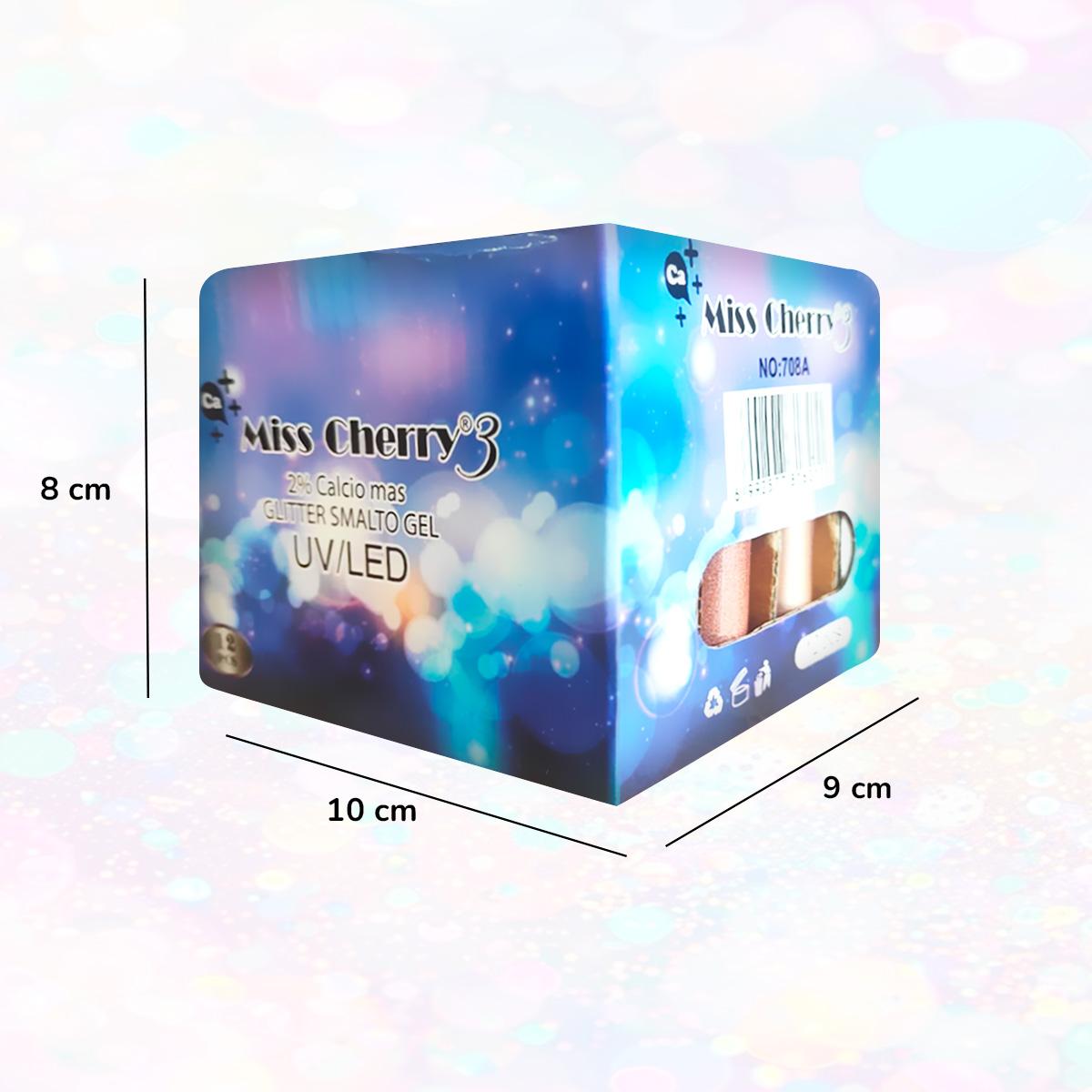 Miss Cherry Gel Cielo Estrellado Multicolor UV/LED para uñas
