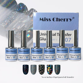 Miss Cherry Transfer Pegamento para Foil profesional Nail uñas manicura