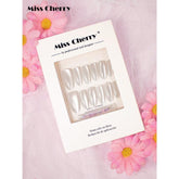 Miss Cherry Uñas Postizas Press On Efecto Ojo De Gato 12pcs