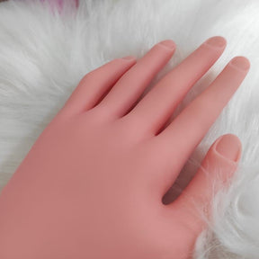Miss Cherry Mano de practica para entrenamiento para manicura profesional