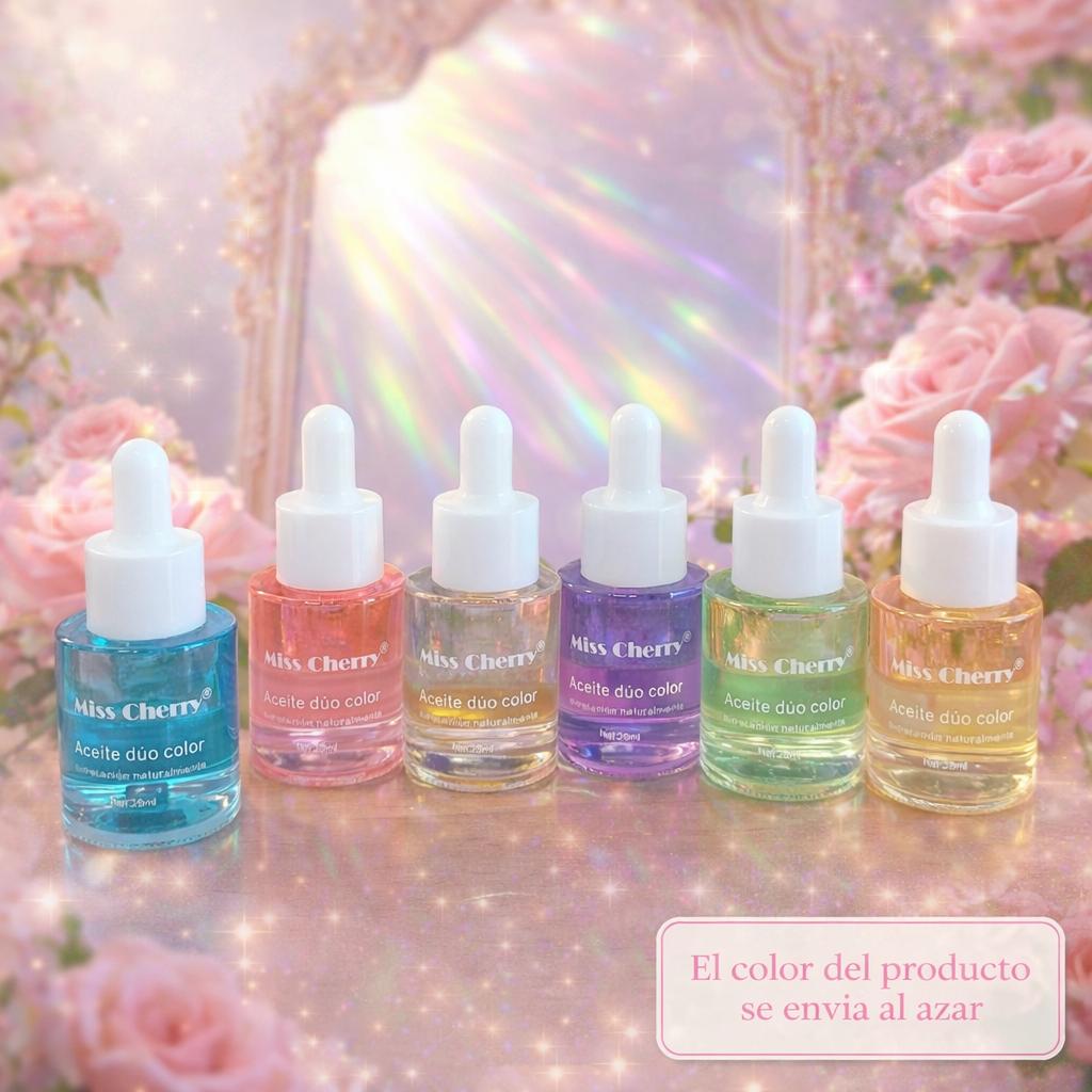 Miss Cherry Aceite duo color Hidratante Para Cutículas Hidratante Manicure