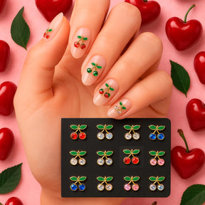 Miss Cherry Dijes Decoracion De Cerezas Para Uñas Nail Art
