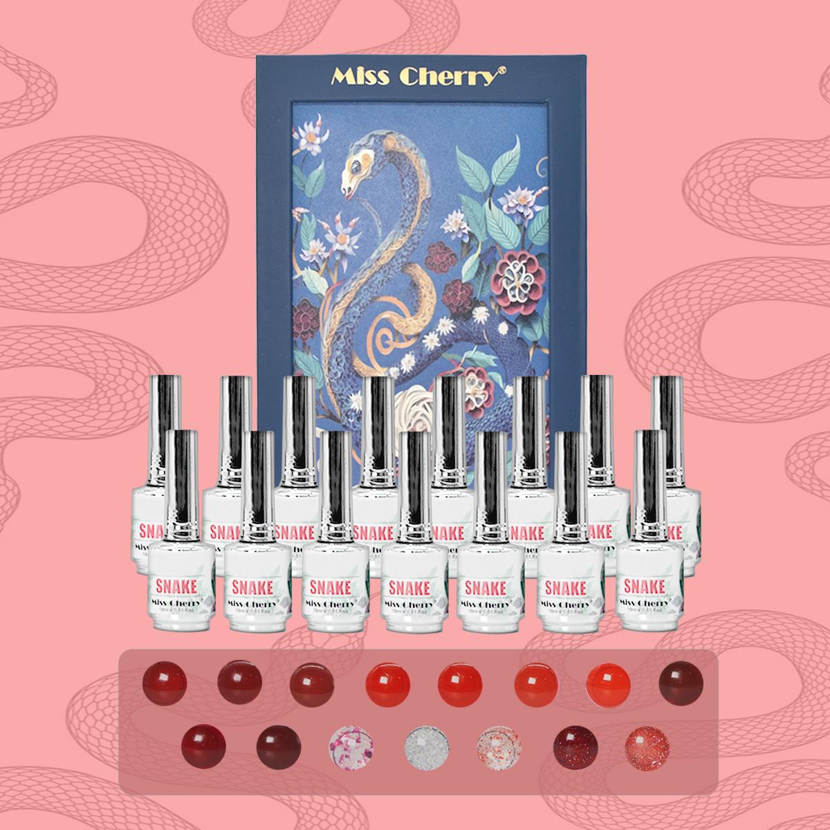Miss Cherry Gama Snake Gel semi permanente UV/LED Varios Colores