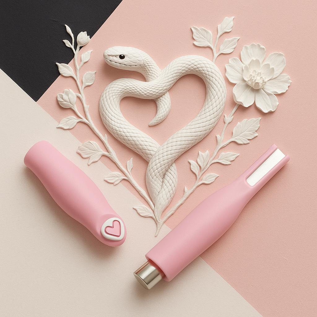 Miss Cherry Iman Snake forma de corazon Love heart efecto ojo de gato CAT EYE MAGNET