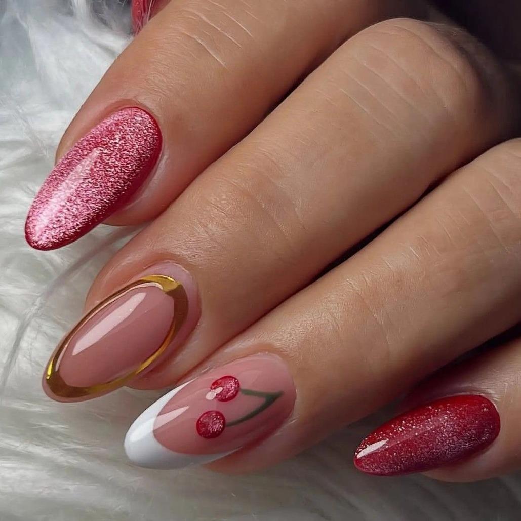 Miss Cherry Gama Jelly Ice Efecto ojo de gato Gel semipermanente UV LED uñas manicura arte en uñas