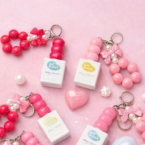 HEMATPO Free Miss Cherry Gel polish de Llavero cute Charm para bolso