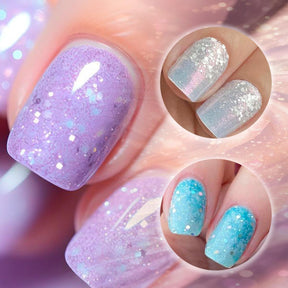 Miss Cherry Hojuela Coreana Gel UV LED profesional manicura uñas 12 piezas 10 ml Decoraciones Uñas Nails