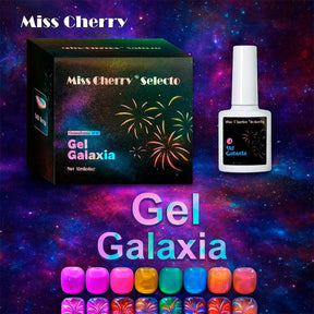 Miss Cherry Gama Galaxia Efecto ojo de gato gel semipermanente UV LED uñas manicura arte en uñas