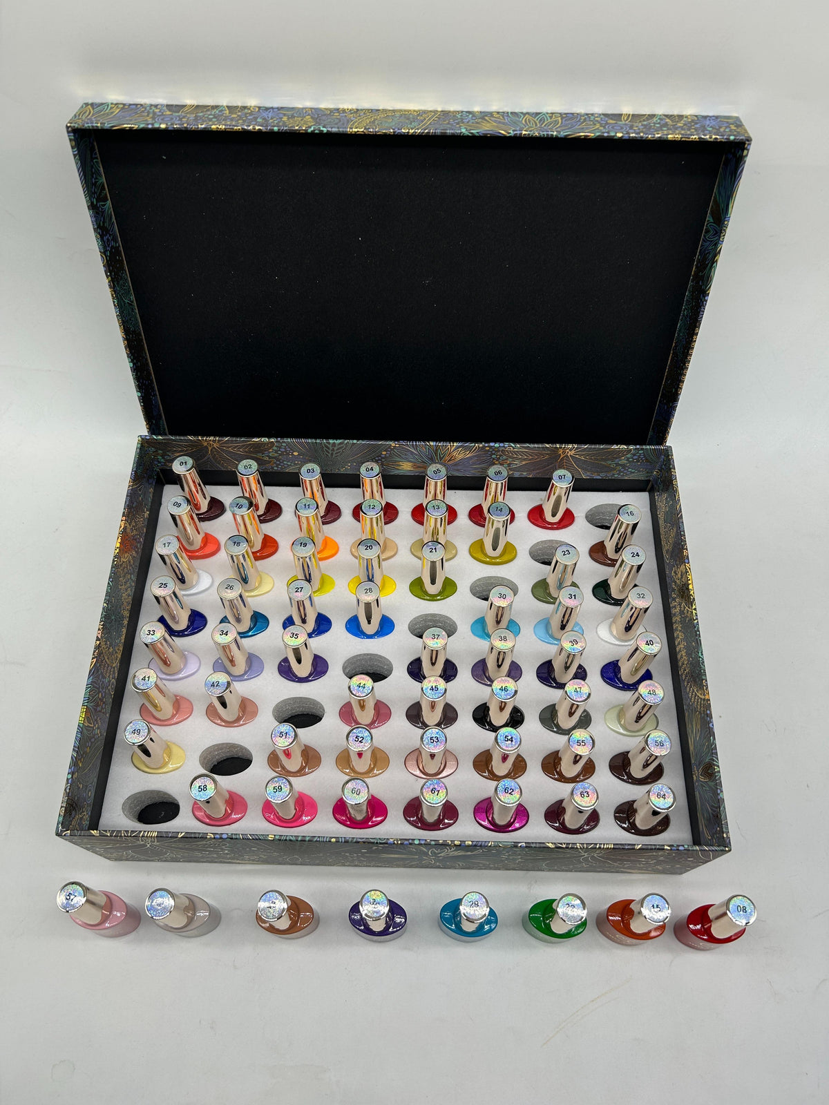 Miss Cherry Gel Semipermanente 64 Piezas Varios colores 10ml