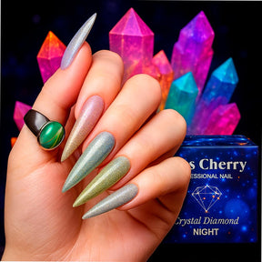 Miss Cherry Gama CRYSTAL DIAMOND Gel semipermanente UV LED 12 pcs