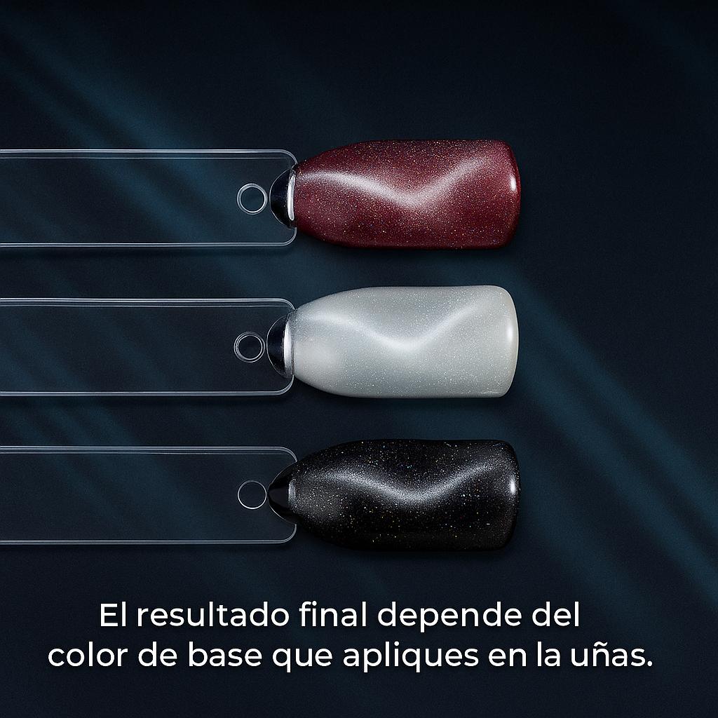 Miss Cherry Gel Unicornio Efecto ojo de gato Gel Semipermanente UV/LED  con efecto manicura uñas