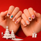 Miss Cherry Decoraciones Uñas Navidad Felices Fiestas Para Uñas  Dijes Figuras Nail - 2 Estuches