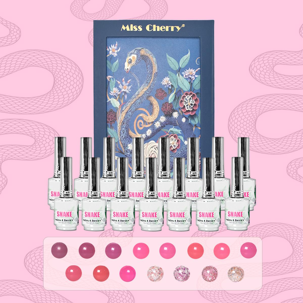 Miss Cherry Gama Snake Gel semi permanente UV/LED Varios Colores