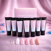 Miss Cherry Polygel Nude 6pz UV LED manicura profesional Extension gel uñas