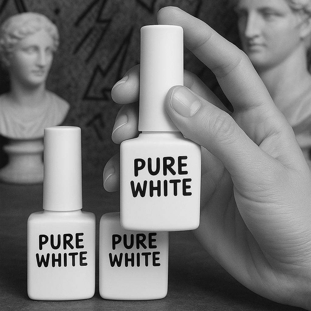 Miss Cherry Pure White Esmalte Gel Semipermanente UV LED profesional 10 ml