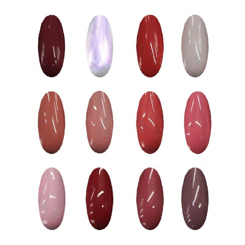 MISS CHERRY Gel esmalte semipermanente para uñas Uv Led GAMA B3 12 pcs