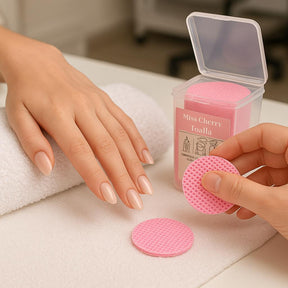 Miss Cherry Forma de Galleta Toallitas limpiadoras sin pelusa rosa 200pz