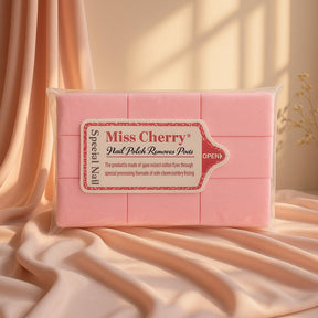 Miss Cherry Gasas Algodón para Remover Esmalte de Uñas Desechable Absorbente y Práctico Ideal para Manicura y Pedicura Libre de Pelusa 2 Paquete