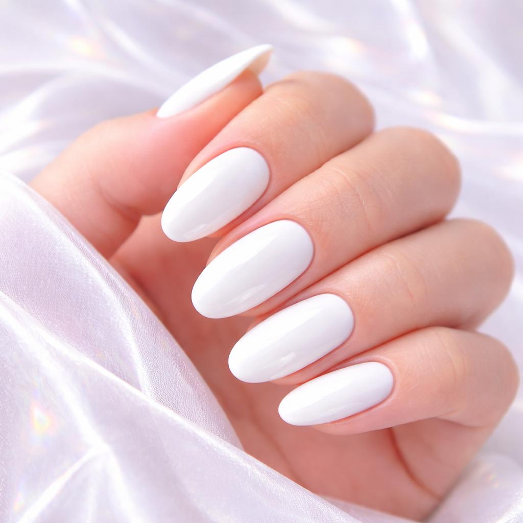 Miss Cherry Gel Blanco Lechoso Uv/led Gel Semi Permanente Uñas Gel Semipermanente Lechoso 6PCS