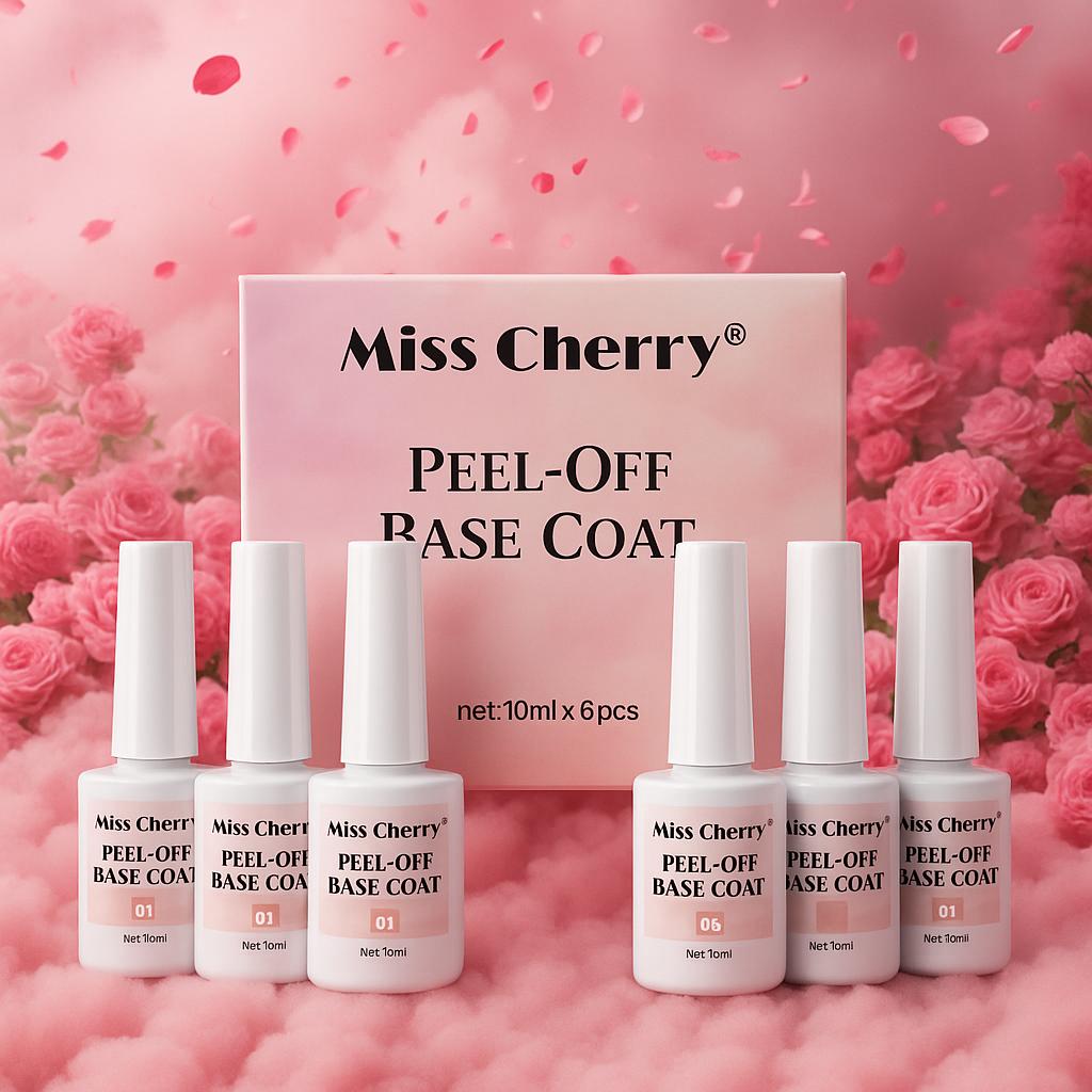 Miss Cherry PEEL -OFF Base coat