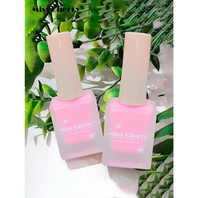 MISS CHERRY 3 Esmaltes de látex líquido para uñas, cinta protectora de esmalte de uñas, protector de la piel del dedo para la aplicacion de esmaltes, arte de uñas