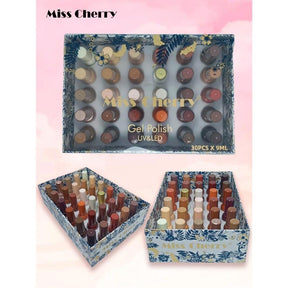 MISS CHERRY Gel esmalte semipermanente para uñas Uv Led GAMA DE 30 PZS