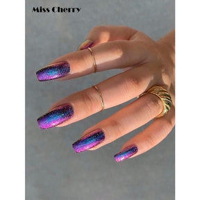 Miss Cherry Ojo de gato de ASTRAL 6 pcs gel semipermanente con efecto profesional manicura