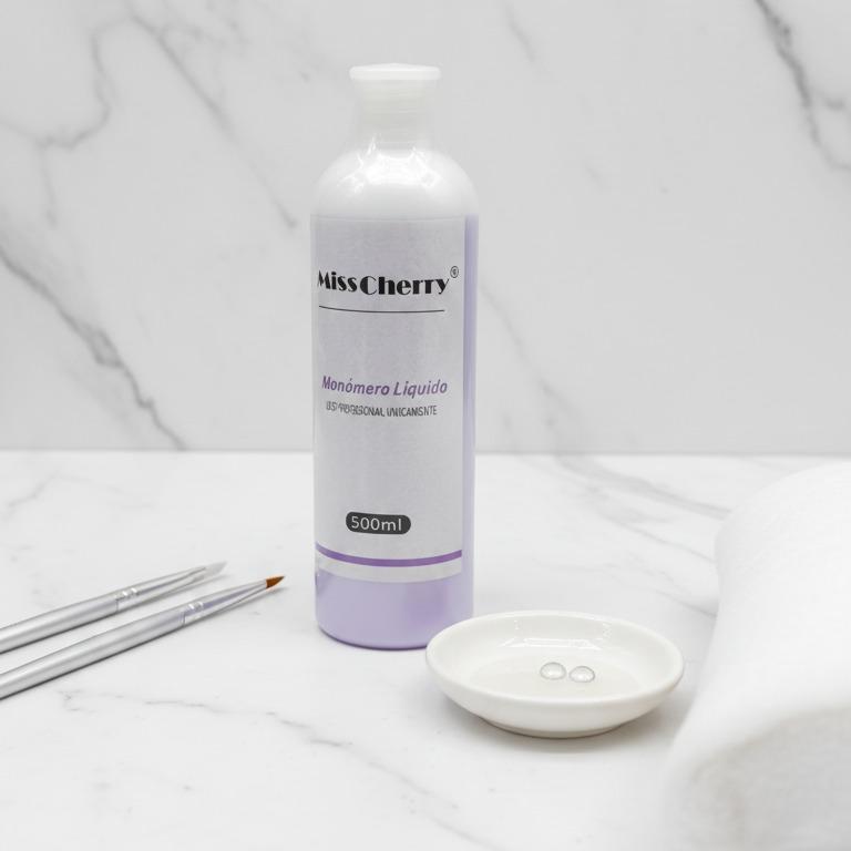 Miss Cherry Monomero Líquido Acrílico Para Uñas Esculpidas