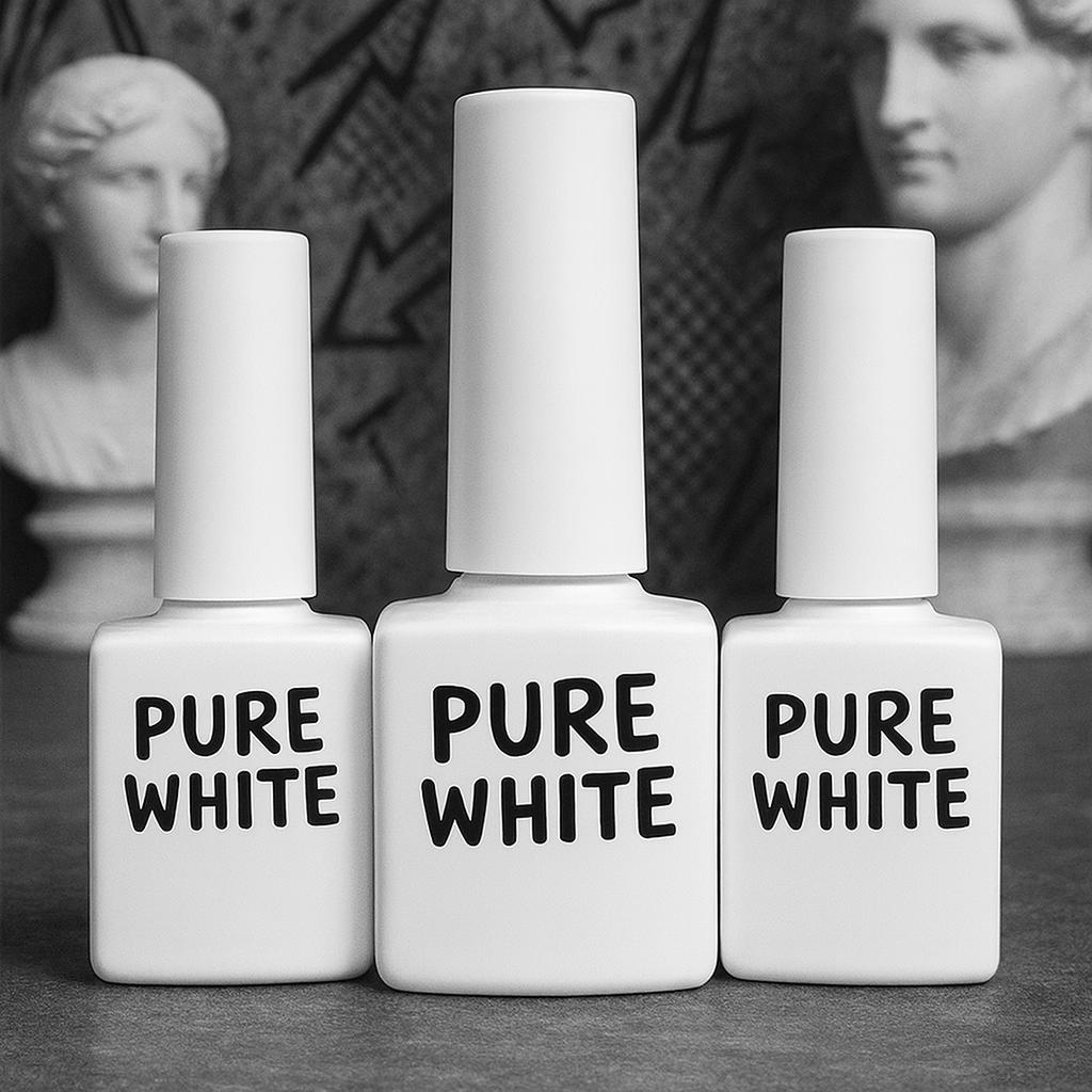 Miss Cherry Pure White Esmalte Gel Semipermanente UV LED profesional 10 ml