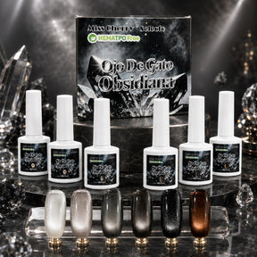 Miss Cherry Gel Semipermanente Gama Ojo de Obsidiana