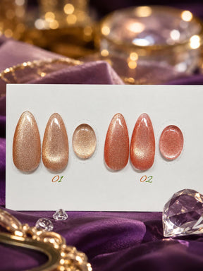 Miss Cherry Esmalte Efecto ojo de gato SAMBA 6 pcs gel semi permanente  UV LED para uñas manicura profesional Nails Art