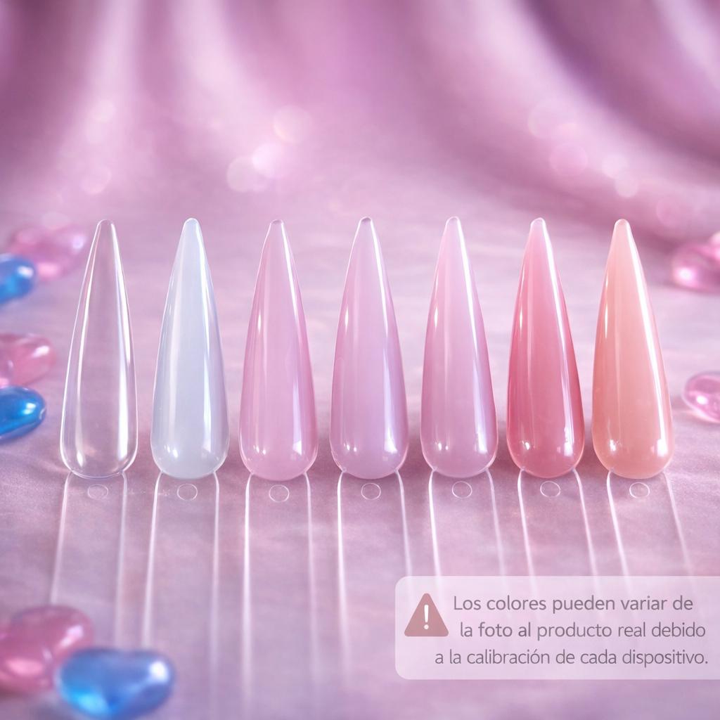 Miss Cherry Polygel Nude 6pz UV LED manicura profesional Extension gel uñas