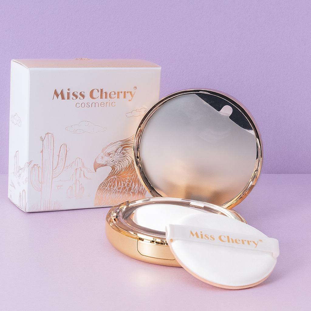 Miss Cherry Makeup  Flawless Skin Base de Maquillaje en Polvo con Cobertura Suave y Acabado Natural 10g
