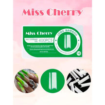 Miss Cherry Tips para el arte de las uñas acrilicas naturales 500 pcs