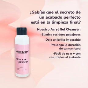 Miss Cherry Removedor de residuos Acryl Gel Cleanser para uñas mas bonitas y limpias