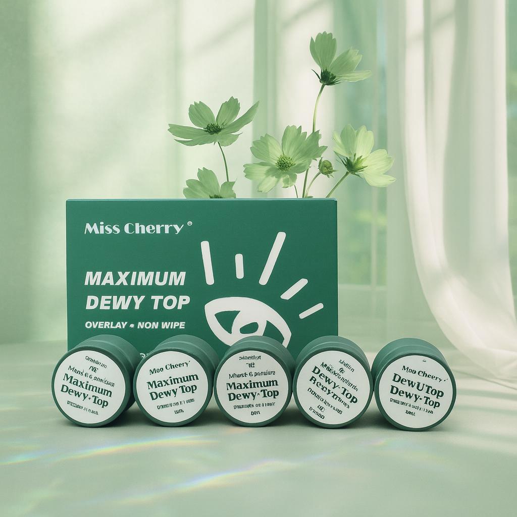 Miss Cherry Maximun Dewy Top 10ml  6 pc