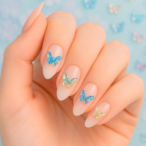 Miss Cherry Mariposa Decoracion De Uñas Acrílica 3d Uñas Arte Diy Kit